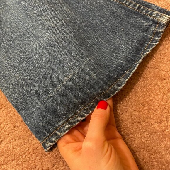 Levi's Orange Tab Vintage 70s Jean 100% Cotton (Ribcage Style) - Picture 10 of 14